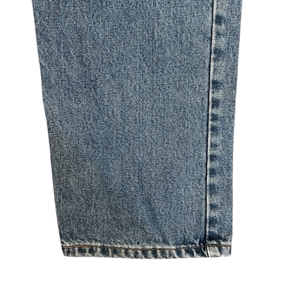 Vintage 90’s Y2K Levi’s 505 Jeans Blue Fade Regular Fit Straight Red Tab 36x31 - Picture 9 of 14